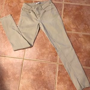 Forever 21 Khaki Colored Skinny Jeans